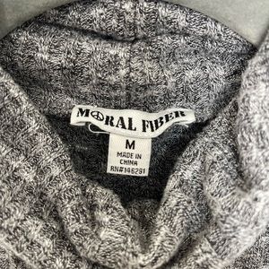 Grey Long cold shoulder dress